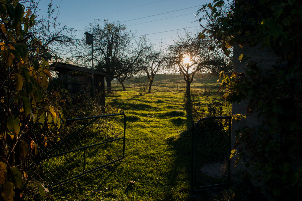 Abendstimmung im Frühherbst